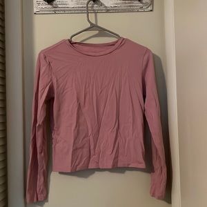 Pink long sleeve woman’s shirt